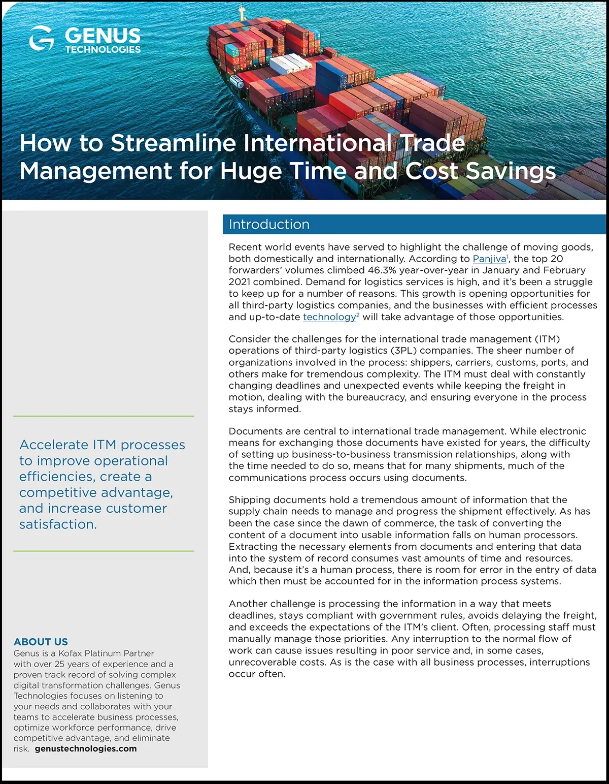 Solution Brief - Logistics Global Freight Forwarding_Thumbnail